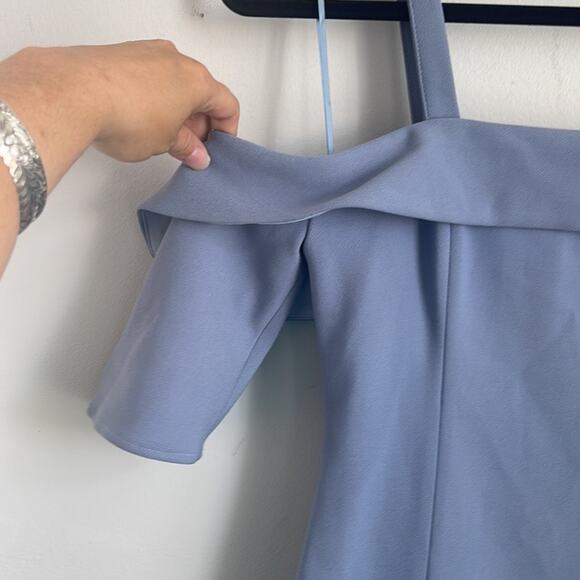 NWT Finders Keepers off the shoulder fit & flare mini dress sz XS - Picture 2 of 5